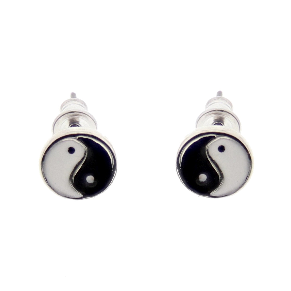Zac's Alter Ego - Yin Yang Stud oorbellen - Multicolours